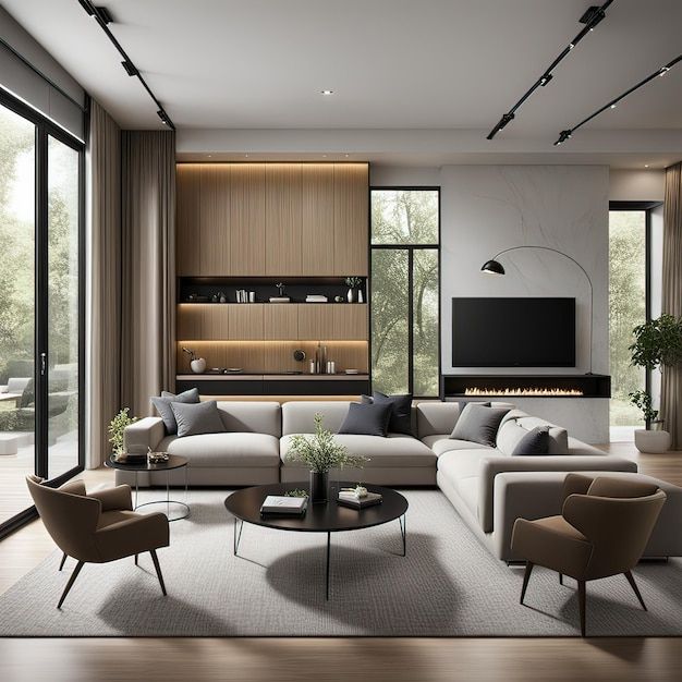 Living room space
